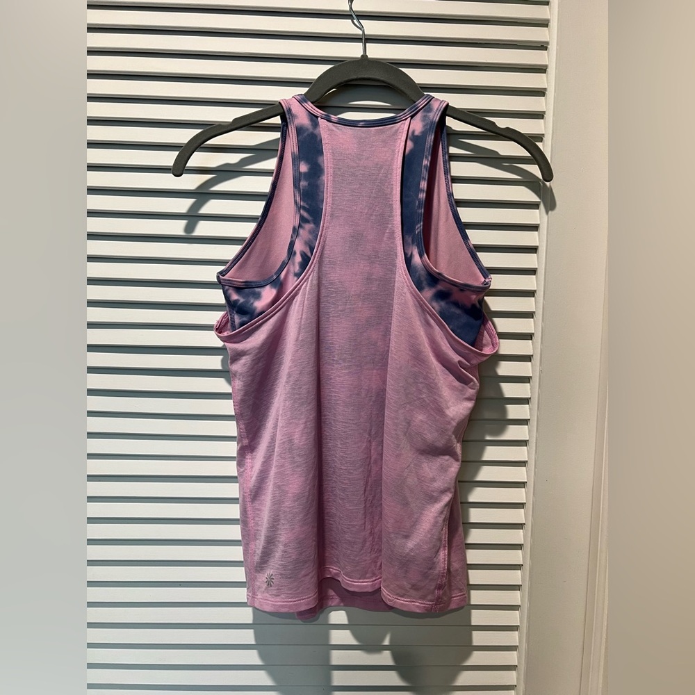 Athleta Girl layered Perfect Pair tank top size 12 - Picture 2 of 3